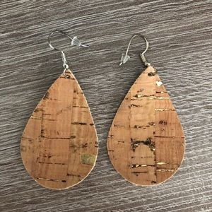 Cork earrings